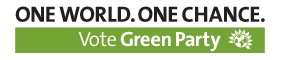 One world, one chance, vote Green